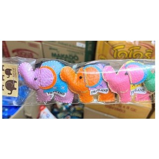 Natural collection 泰國手工大象鑰匙圈 可愛造型/包包掛飾 多色可選, 隨機, 1個