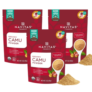 Navitas Organics 卡姆粉 富含維生素C 植物性超級食物 85g 3入, 3個
