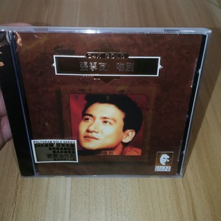 張學友《吻別》24K GOLD金碟CD 全新未拆封, 如圖所示