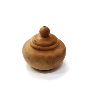 牛樟芝椴木寶瓶木瓶聚寶盆牛樟椴木聚寶瓶手把件擺件 天然香味 YM 36