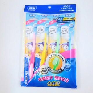 刷樂 小胖子牙刷 3入, 1個