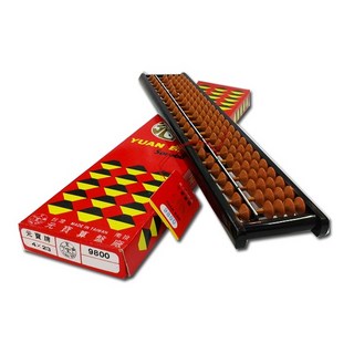 元寶算盤 9800 算盤 (塑膠框) (4*23檔)