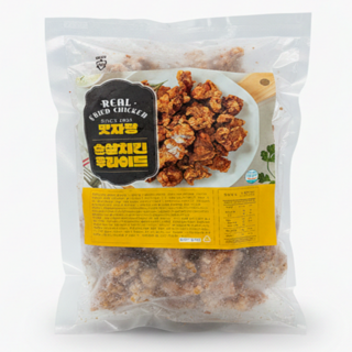 순살치킨 24년전통 맛자랑 가라아게 후라이드치킨 닭강정, 500g, 2개