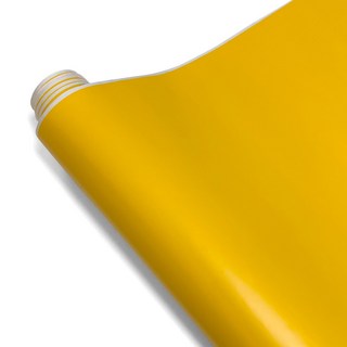 광택 블랙 비닐 자동차 스티커 창 필름 반짝 트림 랩 차량 호일 이는 데칼 버블 액세서리 접착 자동 미러 자기, 08 Matte Yellow, 01 10x150cm