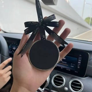 조말론 차량용 원형 방향제 소형 고체 선물세트, 라임 바질과 시트러스 플라스틱봉인포함, 1개, 기본 색상