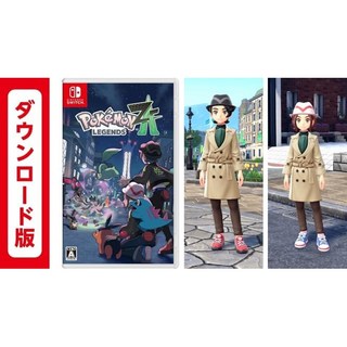 닌텐도 스위치 포켓몬 레전드 아르세우스 ZA, 아마존 오리지널 특전 있음, 스위치 2, 2) 패키지 버전