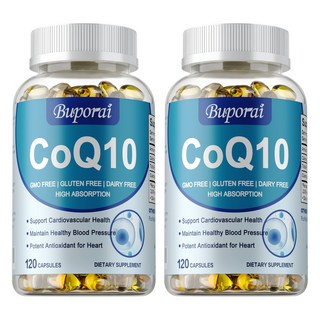 Buporai CoQ10 輔酶 高吸收 120 粒膠囊, 240g, 1個