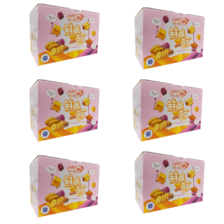 卡迪那 鮮脆三色丁 (馬鈴薯地瓜脆片) 健康零食, 38g, 96個