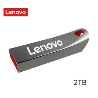 레노버 USB 3.0 플래시 드라이브 고속 휴대용 방수 메모리 디스크 2TB, 한개옵션1