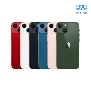 아이폰13미니 128GB 공기계 중고폰 자급제 S급 배터리 80%~84% 모든부품 100% 정품, 미드나이트[블랙]