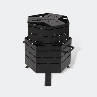 [코베아] 헥사 아이언 화로대S 캠핑BBQ, 1개