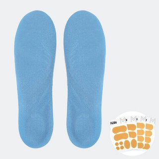 고급 젤리 깔창 물집보호 패드 4P - 군인 입대 준비물 훈련 행군 기능성 까짐 물집 뒤꿈치 군화 쿠션 등산, 1개