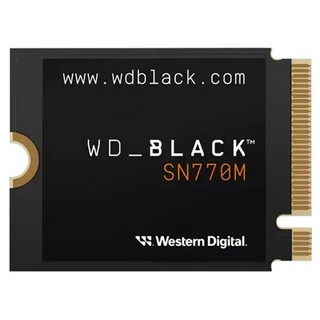 Western Digital 威騰 WD BLACK 手持遊戲裝置適用SN770M M.2230 NVMe固態硬碟, WDS500G3X0G, 500GB