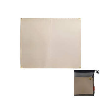 珮慈星系 防火毯 露營防火墊 野炊隔熱墊 玻璃纖維 戶外燒烤, 防火布-L號【80*60公分】