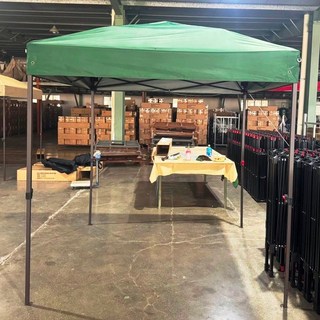 如是軒 2mX2m 炊事帳 客廳帳 快速帳, 墨綠色(銀膠), 墨綠色(銀膠)