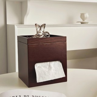 국내제작 우드 트레이 롤티슈 두루마리 휴지케이스, 롤티슈케이스-애쉬