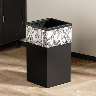 家用大容量垃圾桶 輕奢臥室衛生間垃圾桶 高級感垃圾桶 廁所垃圾桶, 奶油白