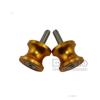 M6 M8 M10 스윙암 스풀 슬라이더 스탠드 나사 BMW S 1000 R RR 750 스즈키 GSXR600 GSXR750 GSXR1000 오토바이 액세서리, 8mm Gold Spools, 1개