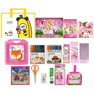화신문구 초등학생 유치원 행복 왕자님 공주님 문구세트 입학 졸업 선물 추천, 18종 공주님 고학년