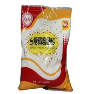 台糖 精緻細砂 – 烘焙、飲品、烹飪適用, 1kg, 1包