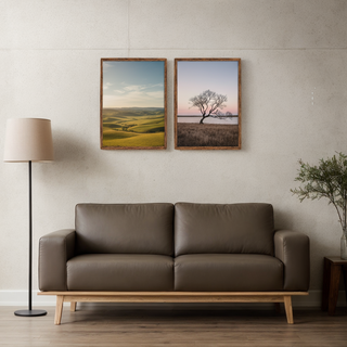 인테리어 액자 프레임 결혼식 인증서 자격증 사진액자 탁상용, 1개, 브라운