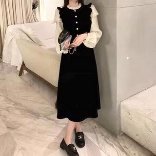 미즈니 벨벳 원피스