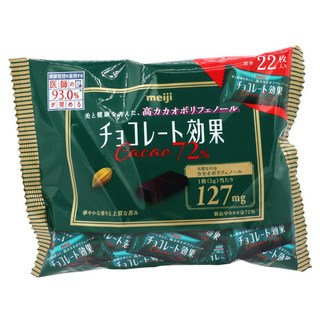 meiji 明治 巧克力效果 72%可可, 1個, 110g