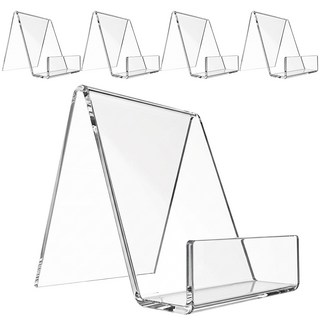 카로히포 다용도 아크릴 책꽂이 스탠드 거치대 진열대 5개, 투명
