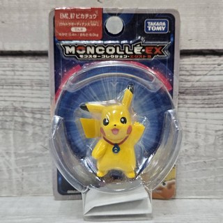 《GTS》TAKARA TOMY 多美 神奇寶貝 寶可夢 立體圖鑑 EMC-07 皮卡丘 究極防衛隊Ver 113799, 1個