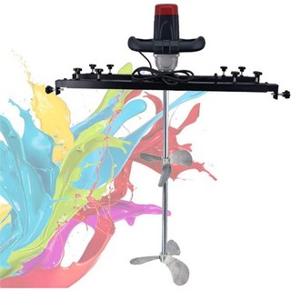 IBC 톤 배럴 믹서 전기 탱크 교반기 3000W 전문가용 조절 가능 속도 접이식 브래킷 포함 혼합기A, B