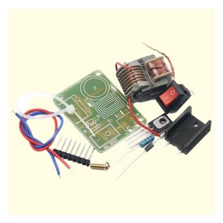 15KV逆變器發電機點火線圈模塊DIY套件 直流3.7V-4.2V 實習課電子電機組裝焊接, 1個