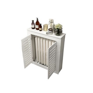 방수 분배기 보일러 난방 라디에이터 밸브 커버 가리개 파이프 계량기 온수, 삼면 커버 50x50x15