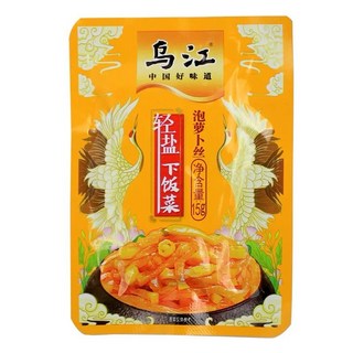 烏江、下飯菜、蘿蔔絲榨菜、15克隨手包, 1個