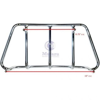 오토바이수하물랙 후면 짐받이 적재함 미국 주식 유니버설 DMY 오토바이 트렁크 상단 랙 수하물 레일 옵션 3