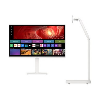 LG 스윙 스마트모니터 엘텐바이미 4K UHD 삼텐바이미 27인치, 69cm 27인치