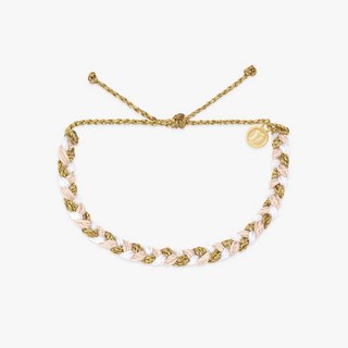 Pura Vida 美國手工編織 FAVORITE GIFT 最愛的禮物粗線編織可調式衝浪手環