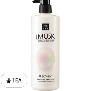 미쟝센 펄 샤이닝 리페어 트리트먼트 화이트머스크향, 1L, 1개