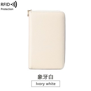 【開發票/統編】頭層牛皮風琴包 - 存摺/護照收納長夾