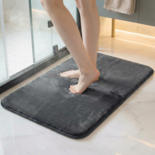 허그제이 욕실 발매트 빨아쓰는, 다크그레이