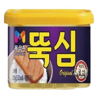 목우촌 목우촌 뚝심 200g x 10개 도시락 반찬 캔 햄