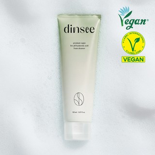 [딘시] 프리미엄 비건 약산성 히알루론산 폼클렌저 150ml, 1개