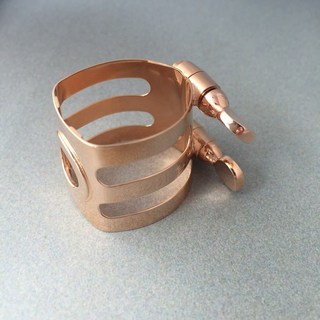 日本石森wood stone TS束圈 黃銅鍍玫瑰金 次中音膠嘴適用, 1個