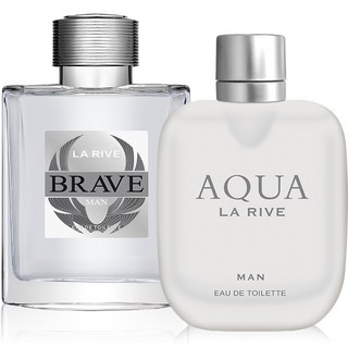 [공식수입] 라리브 남성향수 오드뚜왈렛 2종 (브레이브+아쿠아), 100ml