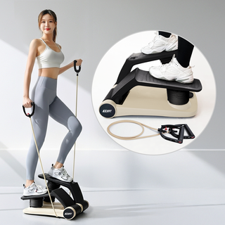 잇지바디 에어 스텝퍼 천국의계단 계단오르기 스탭퍼 가정용 스테퍼 운동기구, 네츄럴베이지