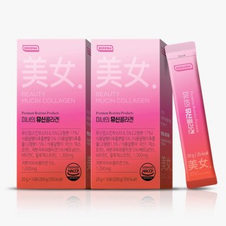 로지나 미녀의 뮤신 글로우 콜라겐 젤리 저분자콜라겐 자몽맛, 6개, 200g