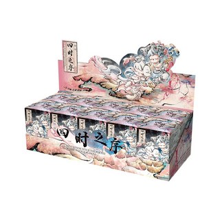 【M.M小舖】『現貨』盒玩 MIMI 新國風 四時之序 閉眼 四季 萬物 黑玩 盲抽 盒抽, 1個, 一中盒(請下標10次) W1B06