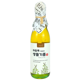 [마음쏙] 가족의 건강 저온압착 생들기름, 1개, 350ml