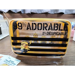 小小兵 Minions 透明旅行袋 SKATER TRAVEL POUCH VTP1