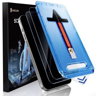 MAGIC JOHN 강화유리 휴대폰 액정보호필름 사생활보호 풀커버 지문방지 이지툴 2p, 1세트