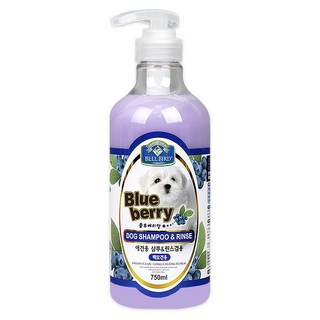 벨버드 블루베리 샴푸린스 화이트 백모용, 750ml, 1개